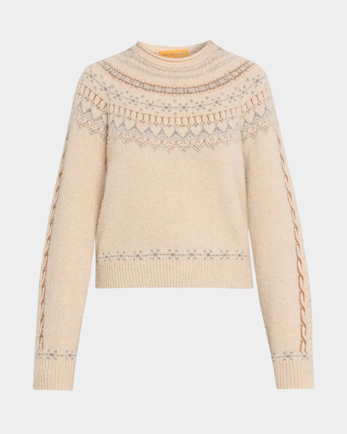 Cloud Chalet Wool Cashmere Crewneck Sweater - 1