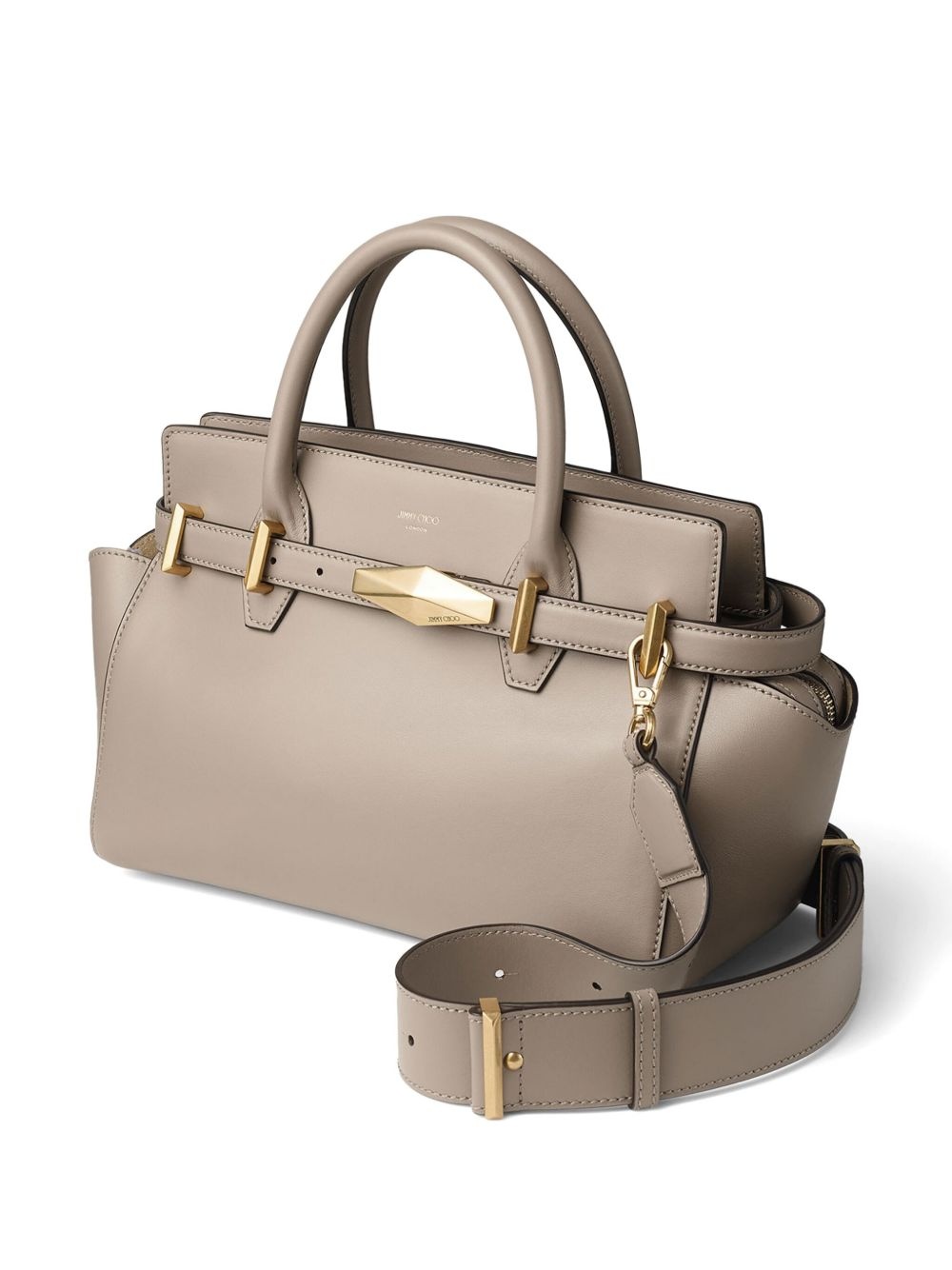 Diamond Belted tote bag - 3