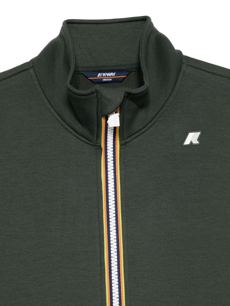 zip-fastening high-neck sweater 3