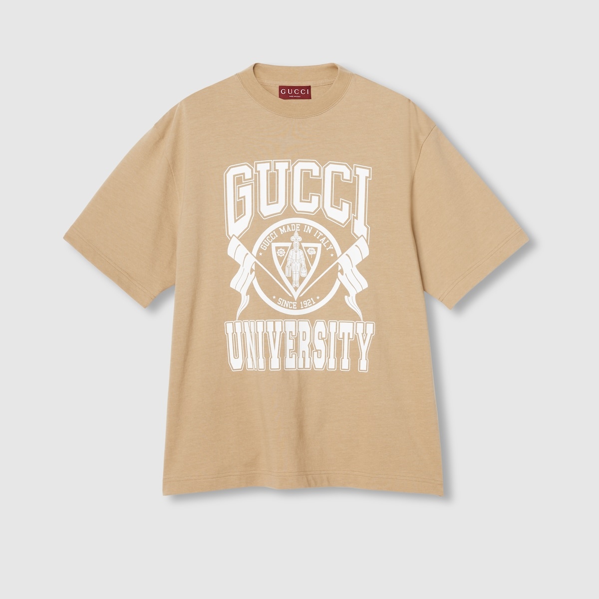 GUCCI Cotton jersey printed T-shirt | REVERSIBLE