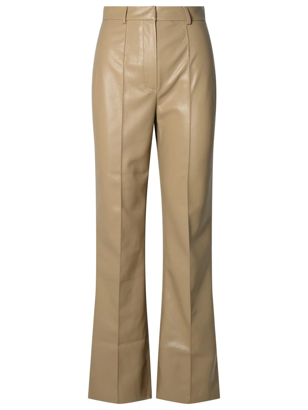 Nanushka 'LEENA' Polyurethane Taupe Pants - 1
