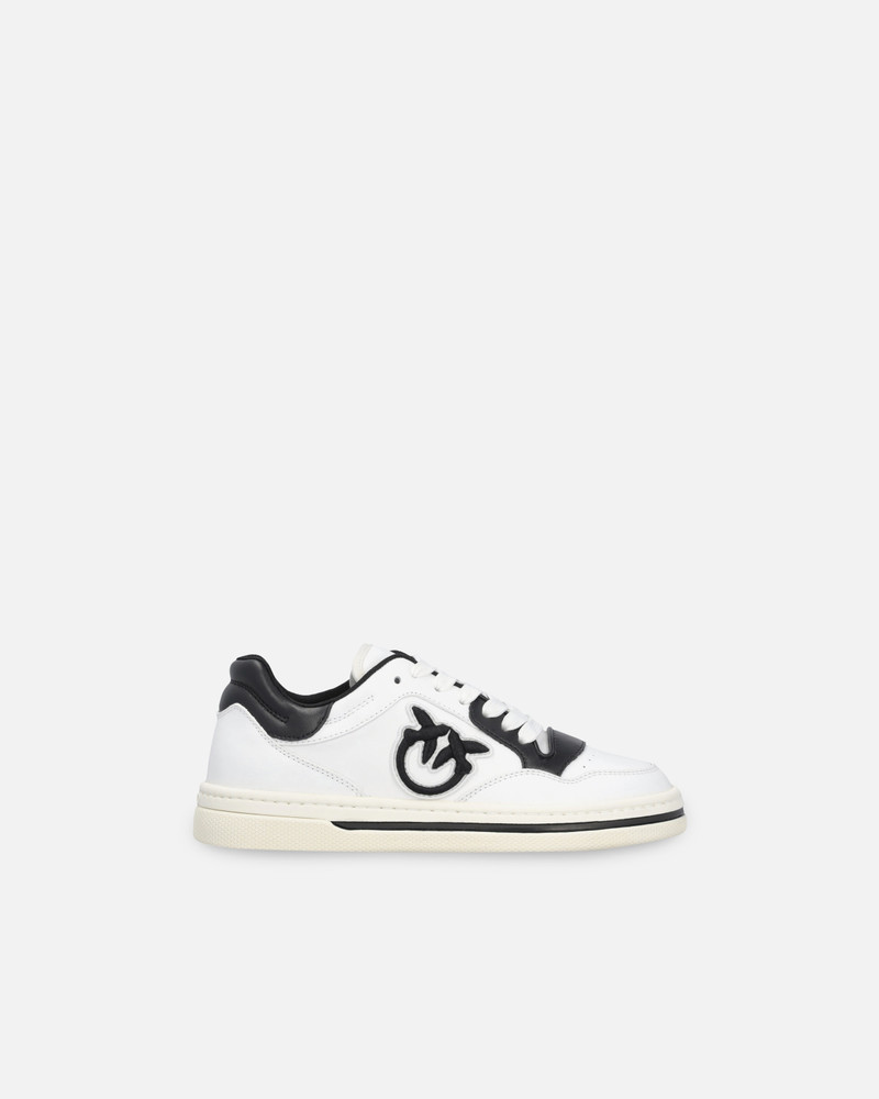 TWO-TONE SNEAKERS WITH LOGO EMBROIDERY 1