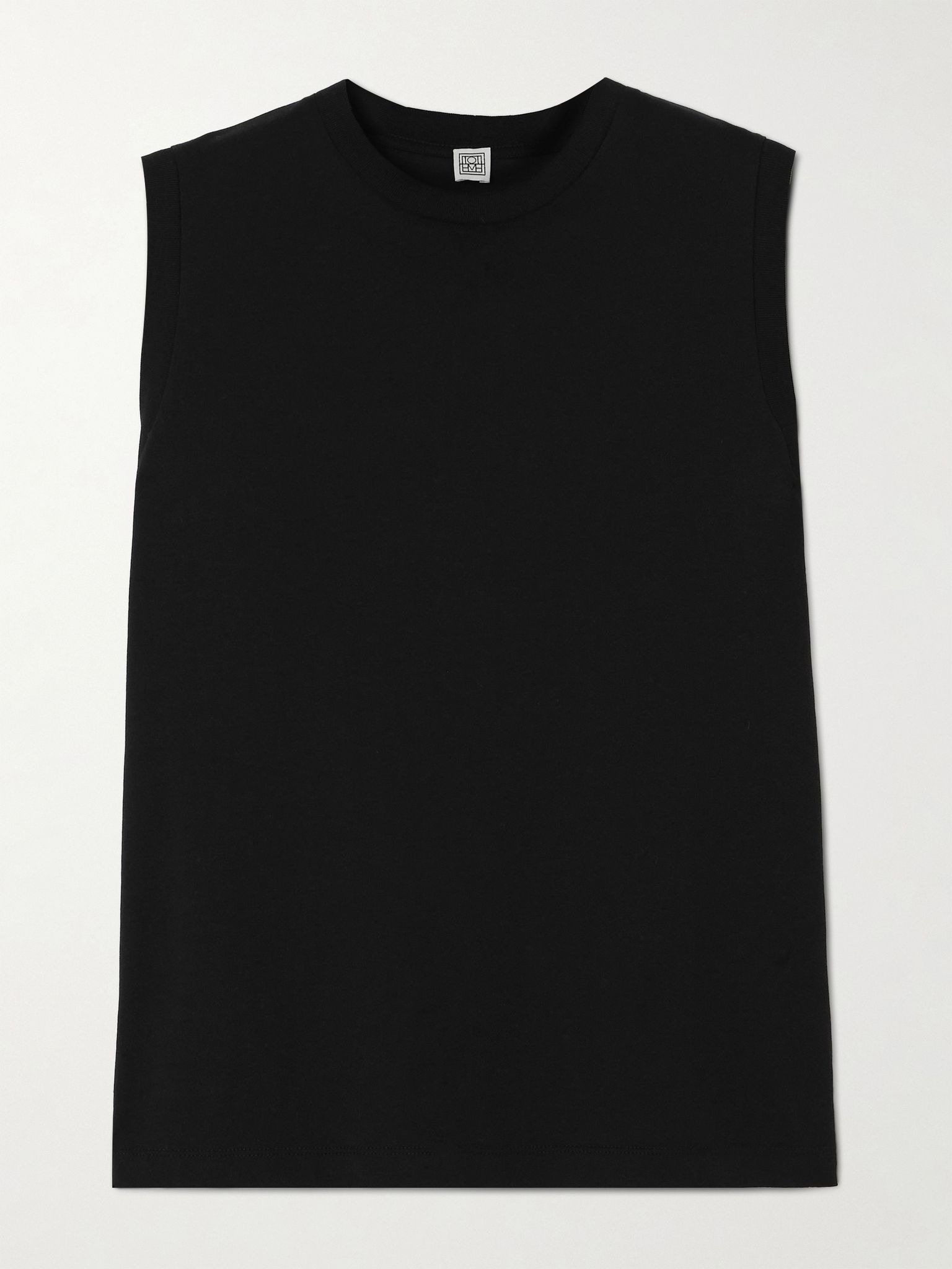 Organic cotton-jersey T-shirt Black - 1
