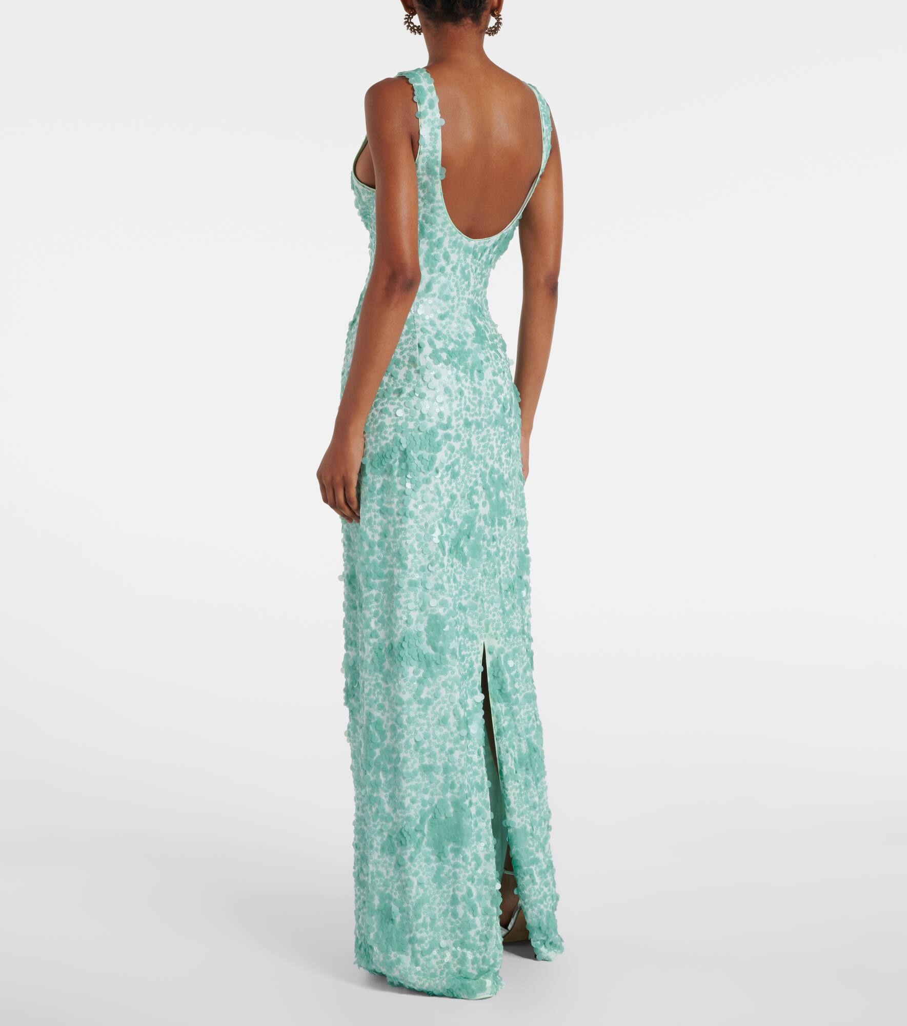 Bex sequined maxi dress - 3