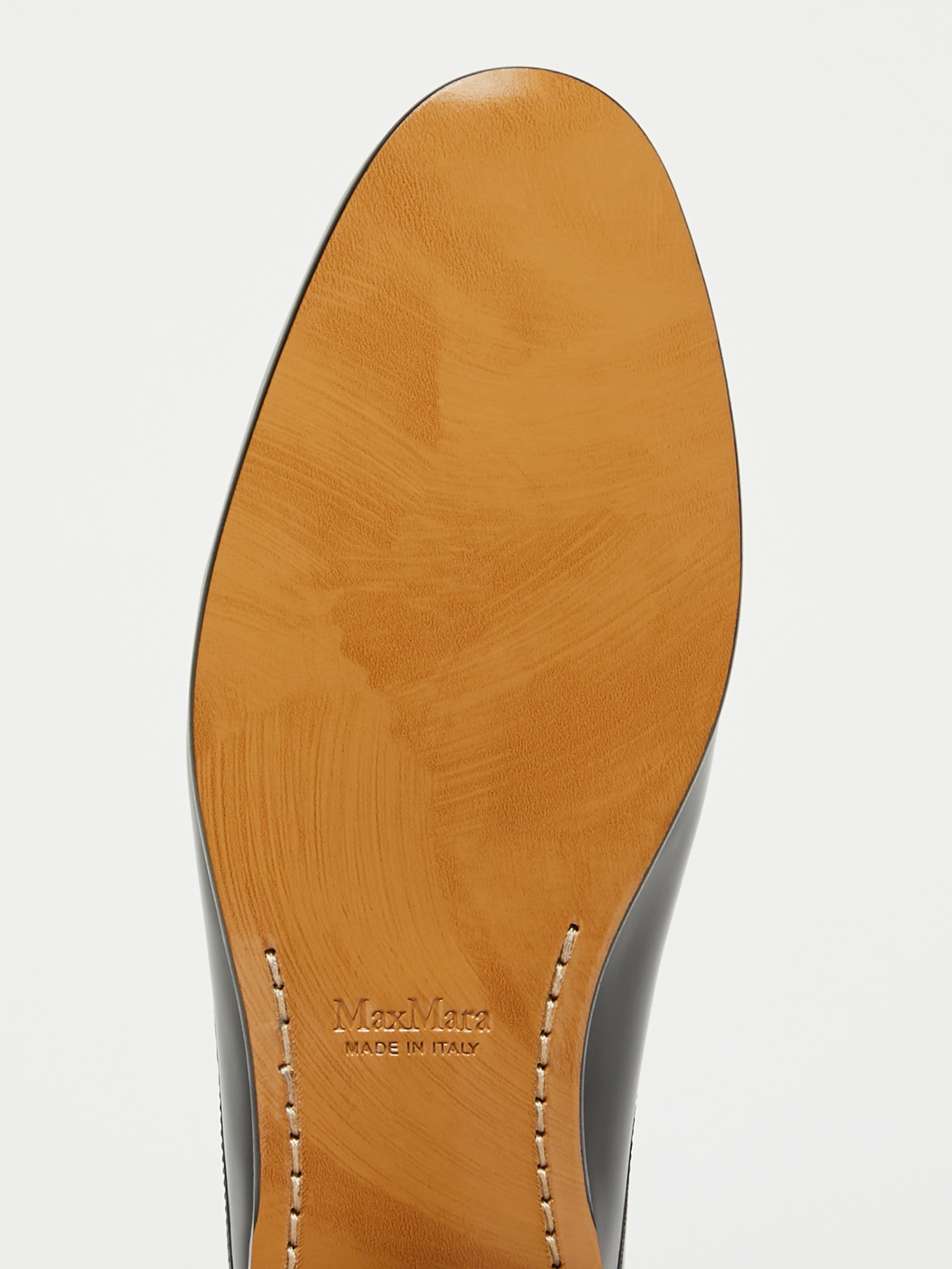 REGENTSABOT Smooth leather mule moccasins - 5