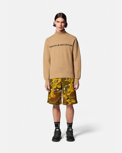 VERSACE JEANS COUTURE Logo Turtleneck Sweater outlook