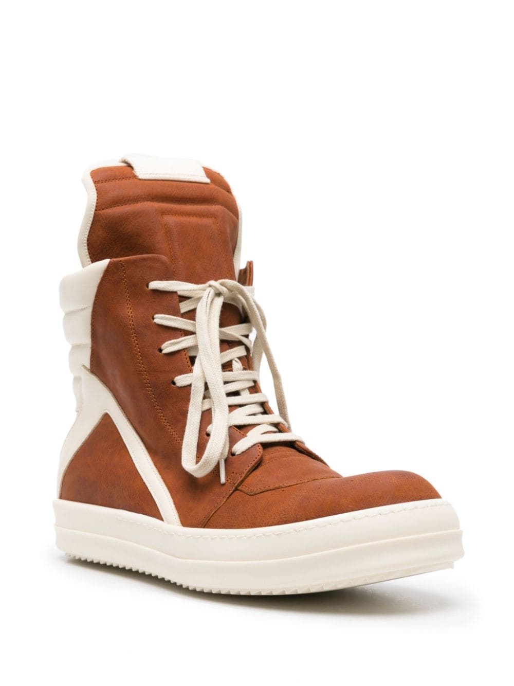 Geobasket high-top leather sneakers - 2