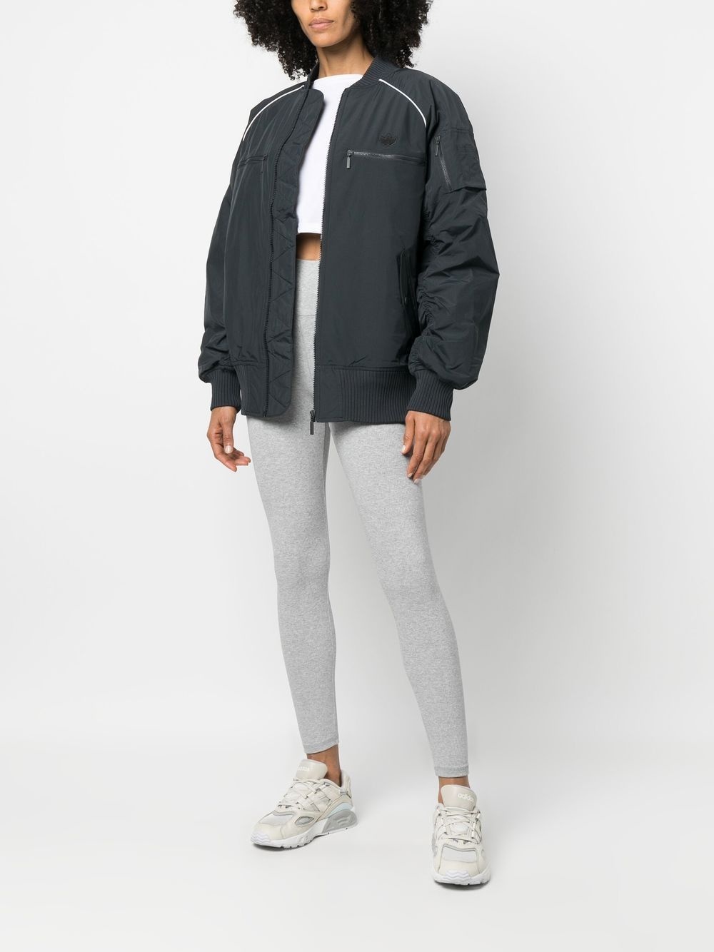 zip-up bomber jacket - 2