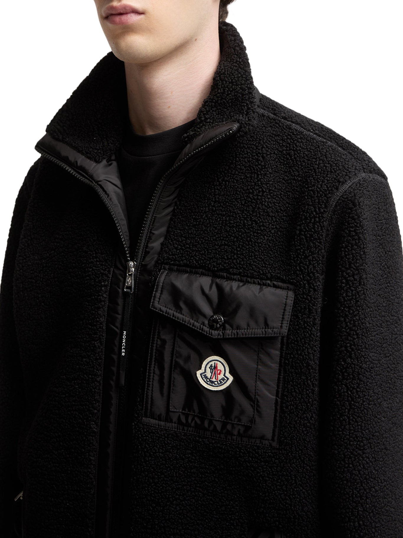 TEDDY-EFFECT FLEECE SWEATSHIRT WITH ZIP AND POCKET - 5