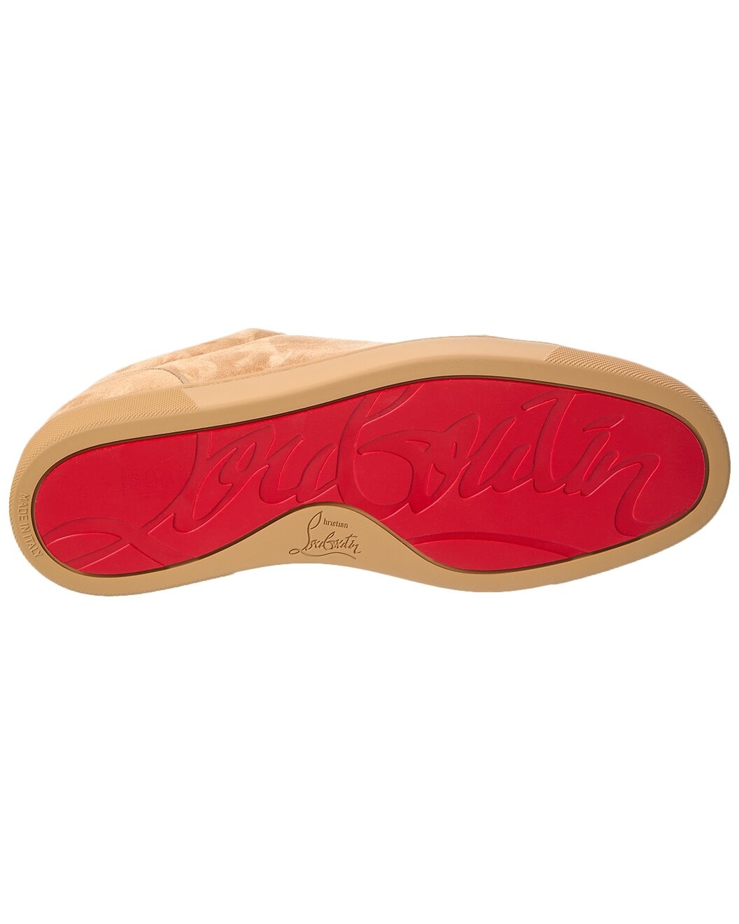 Christian Louboutin Louis Junior Suede Sneaker - 4