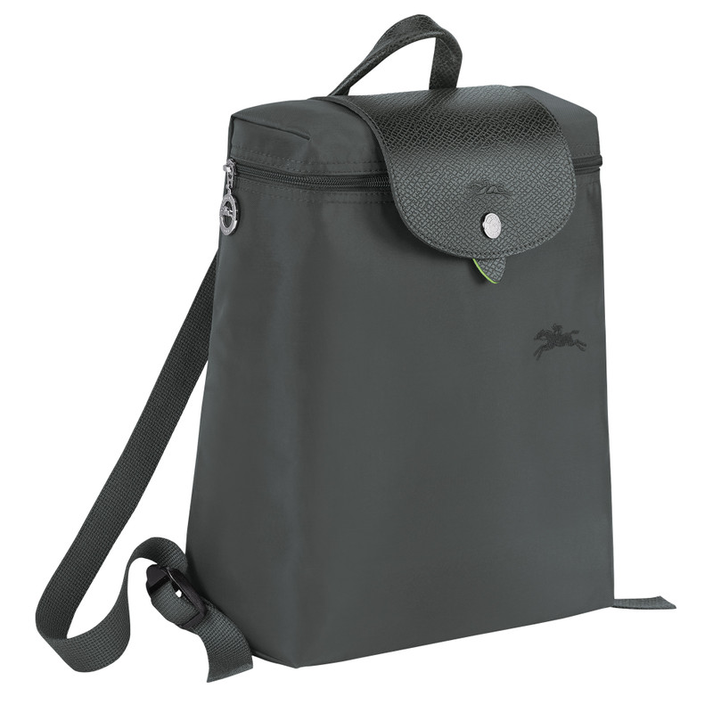 Le Pliage Green M Backpack Graphite - Recycled canvas 3