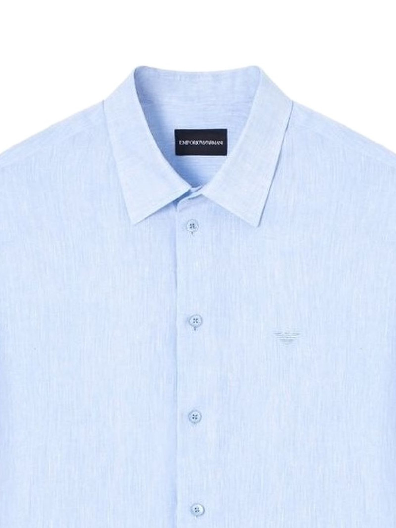 EMPORIO ARMANI logo-detail shirt outlook
