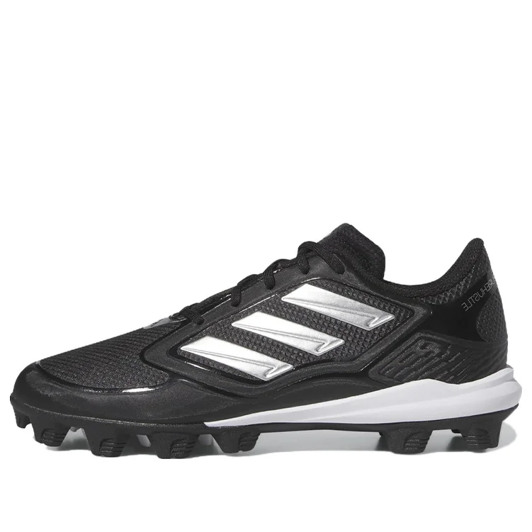 (WMNS) adidas PureHustle 3 MD 'Black Silver Metallic' IG7138 - 1