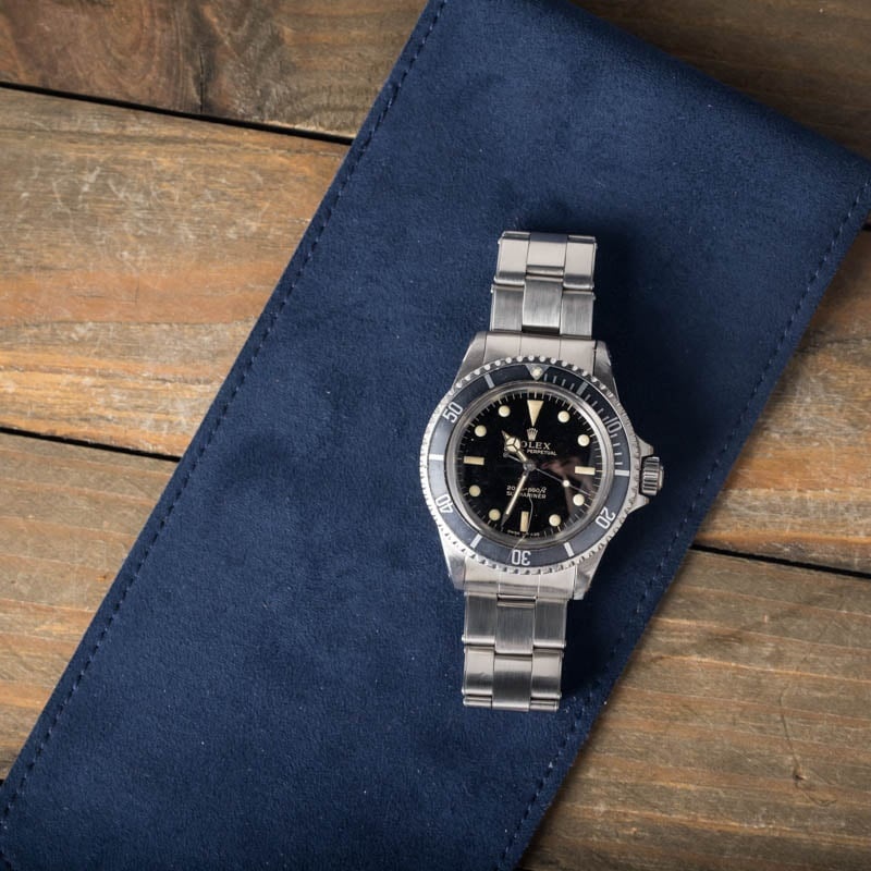 Vintage Rolex Submariner 5513 Stainless Steel - 10