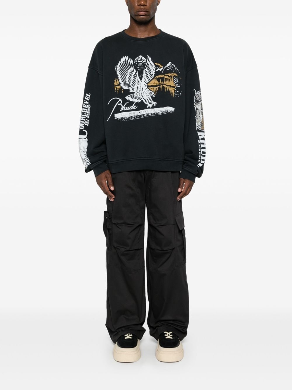 cotton cargo pants - 2