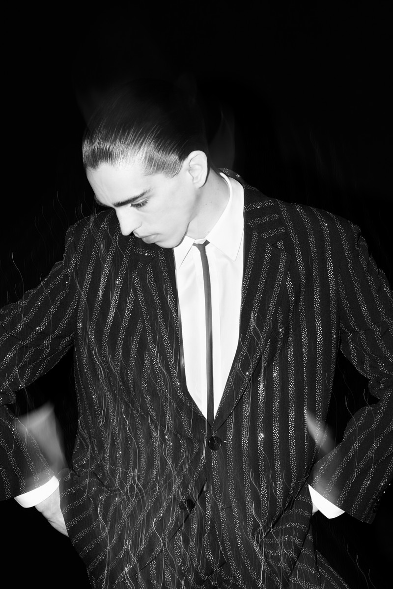 SLIM SILK JACQUARD TIE 4