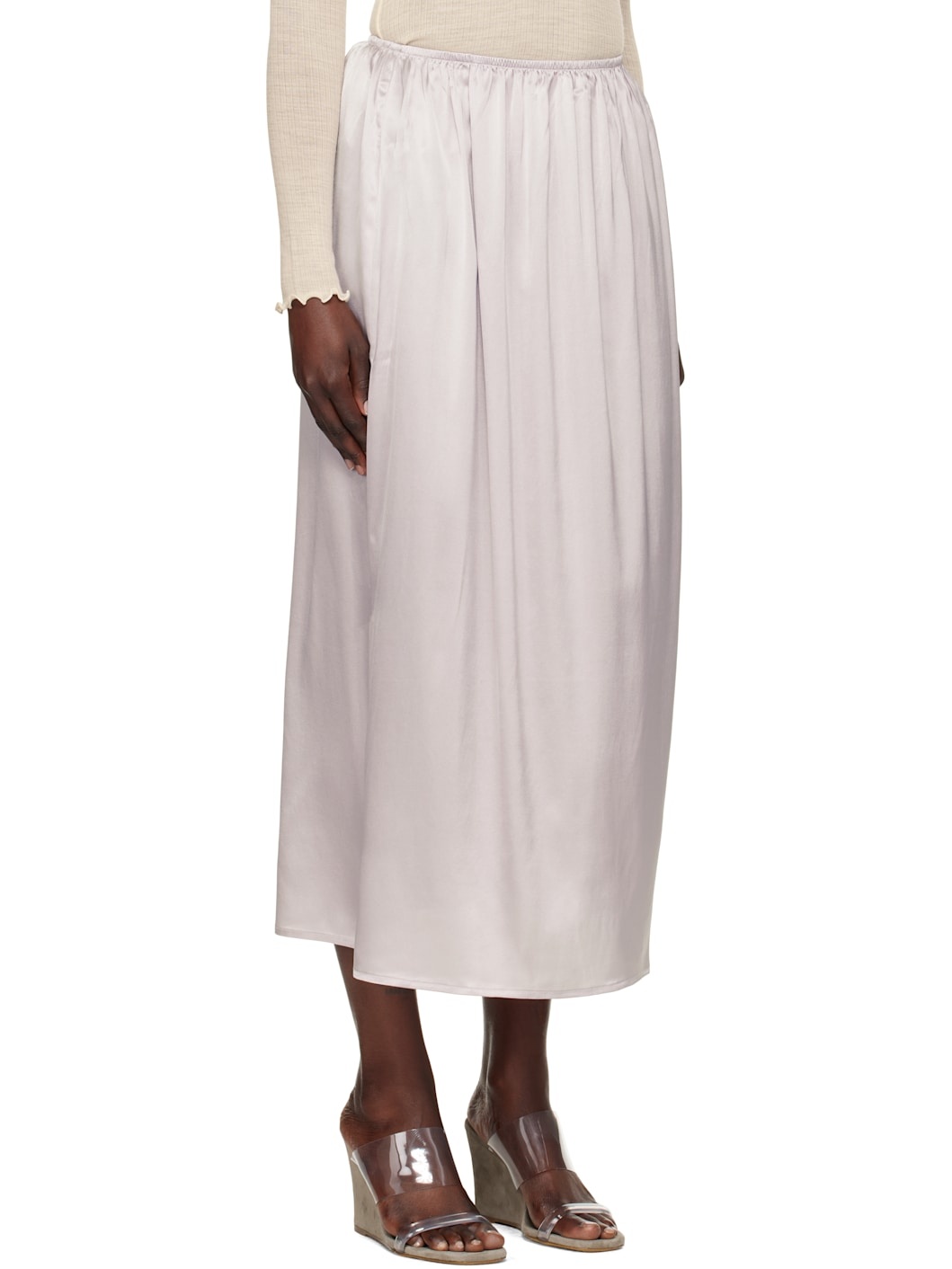 Purple City Midi Skirt - 2
