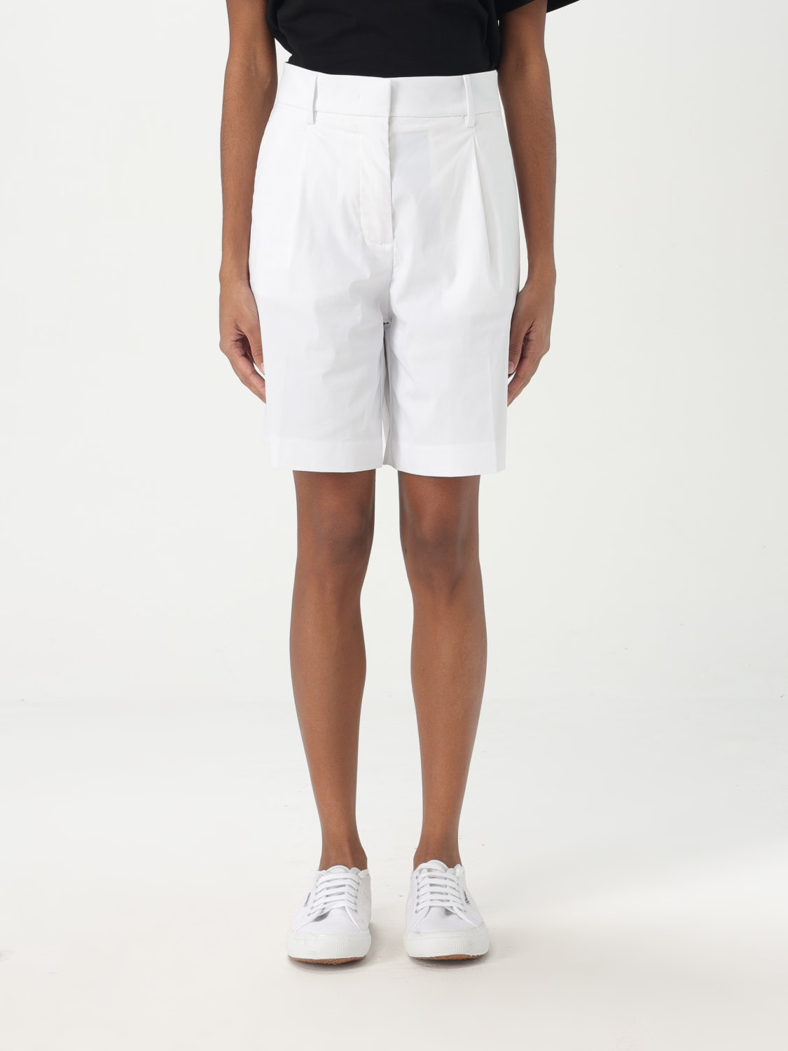 K-way stretch cotton shorts - 1