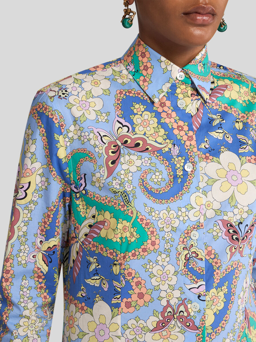 SLIM-FIT PAISLEY SHIRT - 3