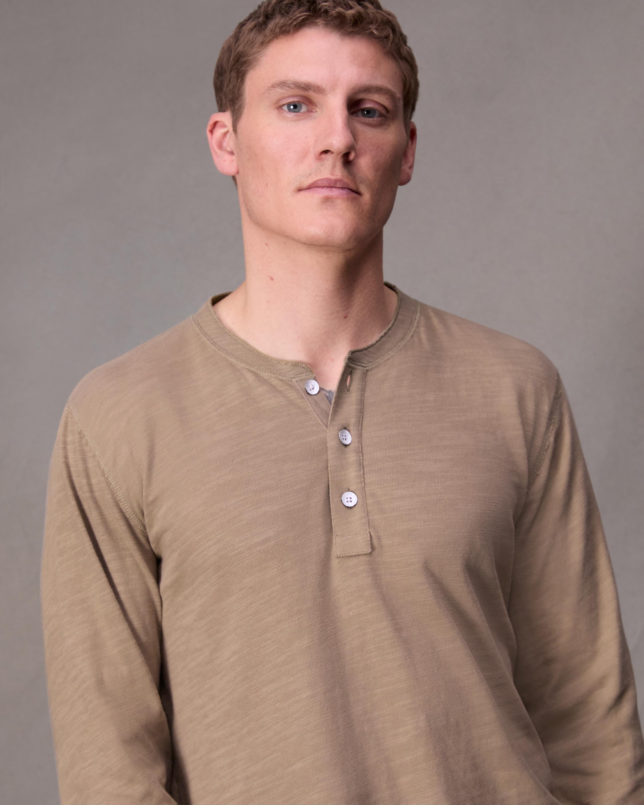 Classic Flame Henley - 6