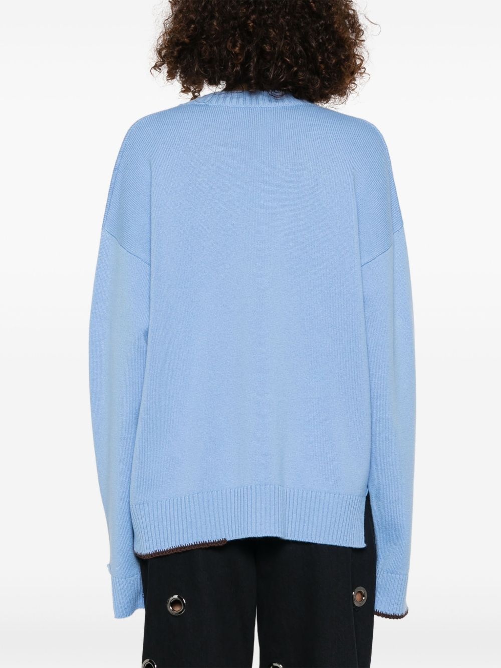 cut-out cardigan - 4