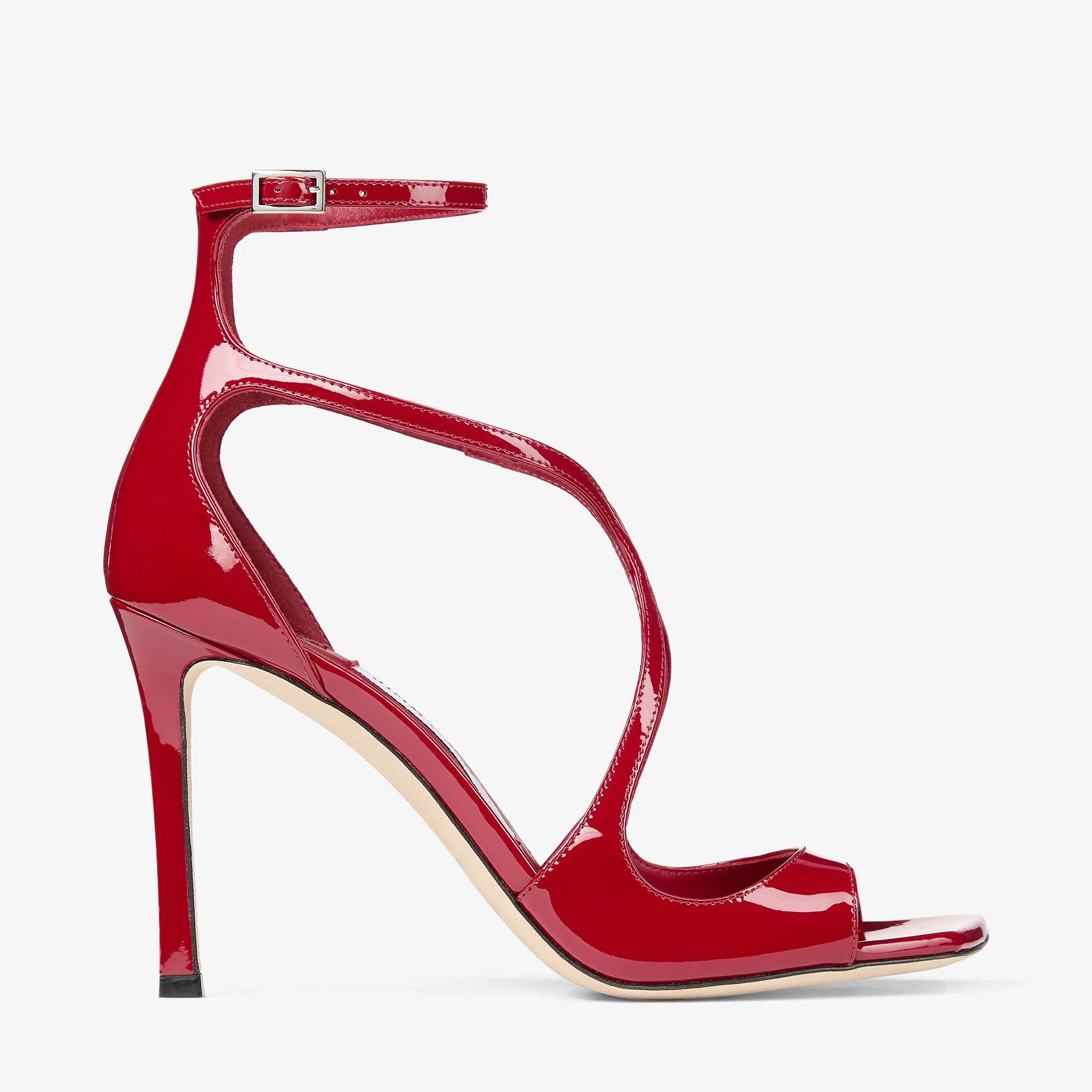 Azia 95
Ruby Red Patent Leather Sandals - 1