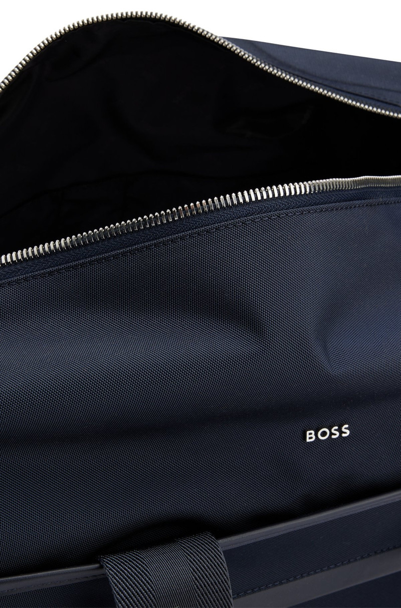 LOGO-TRIMMED HOLDALL IN STRUCTURED NYLON WITH SMART SLEEVE 6