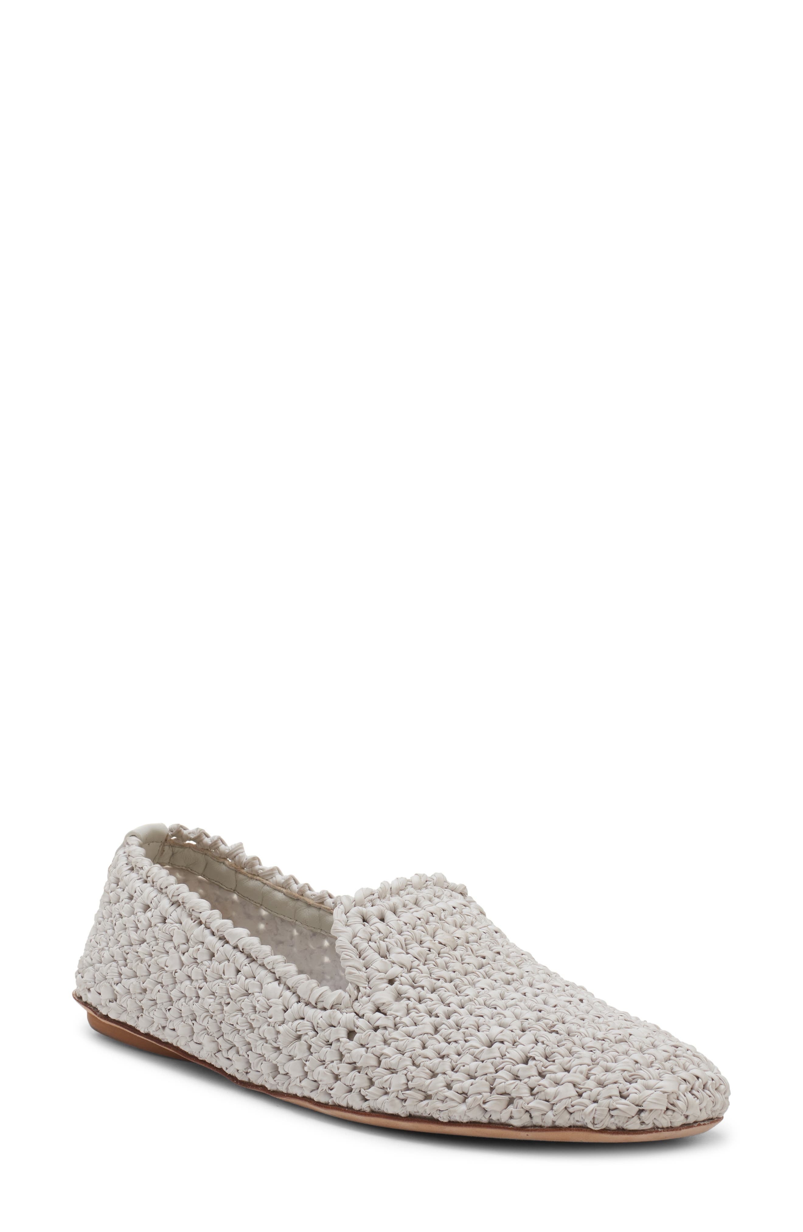 Moncler Weaver Loafer in Silk White at Nordstrom - 1