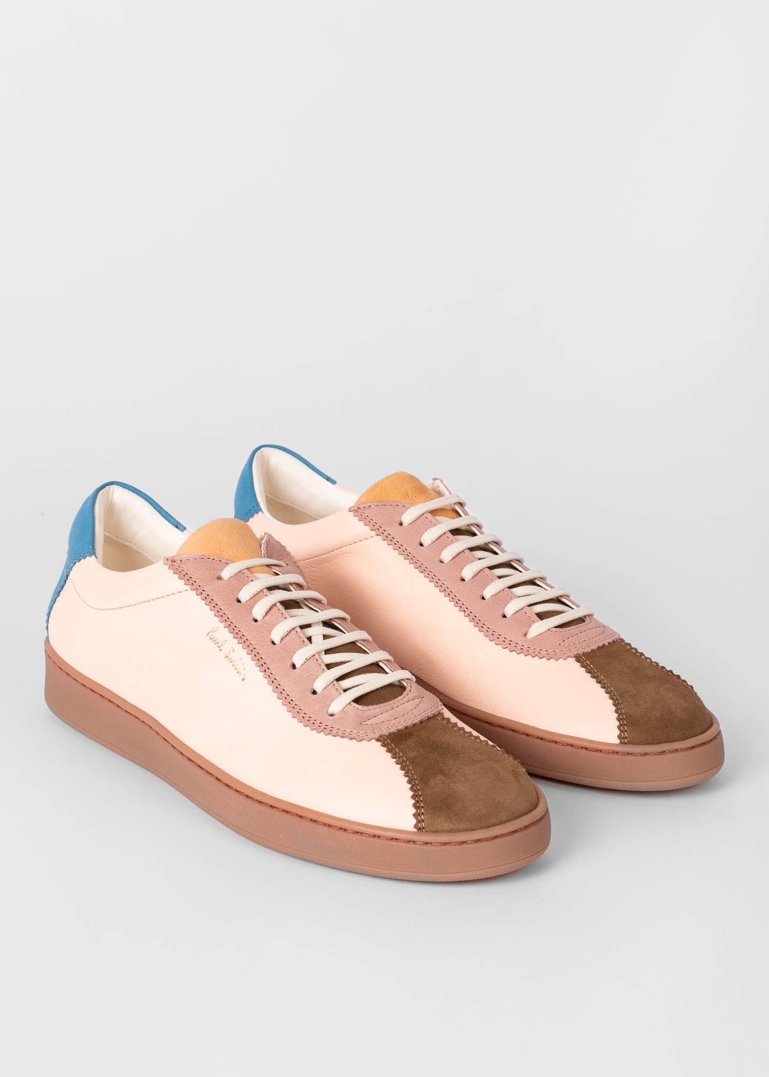 Leather 'Vantage' Sneakers - 3