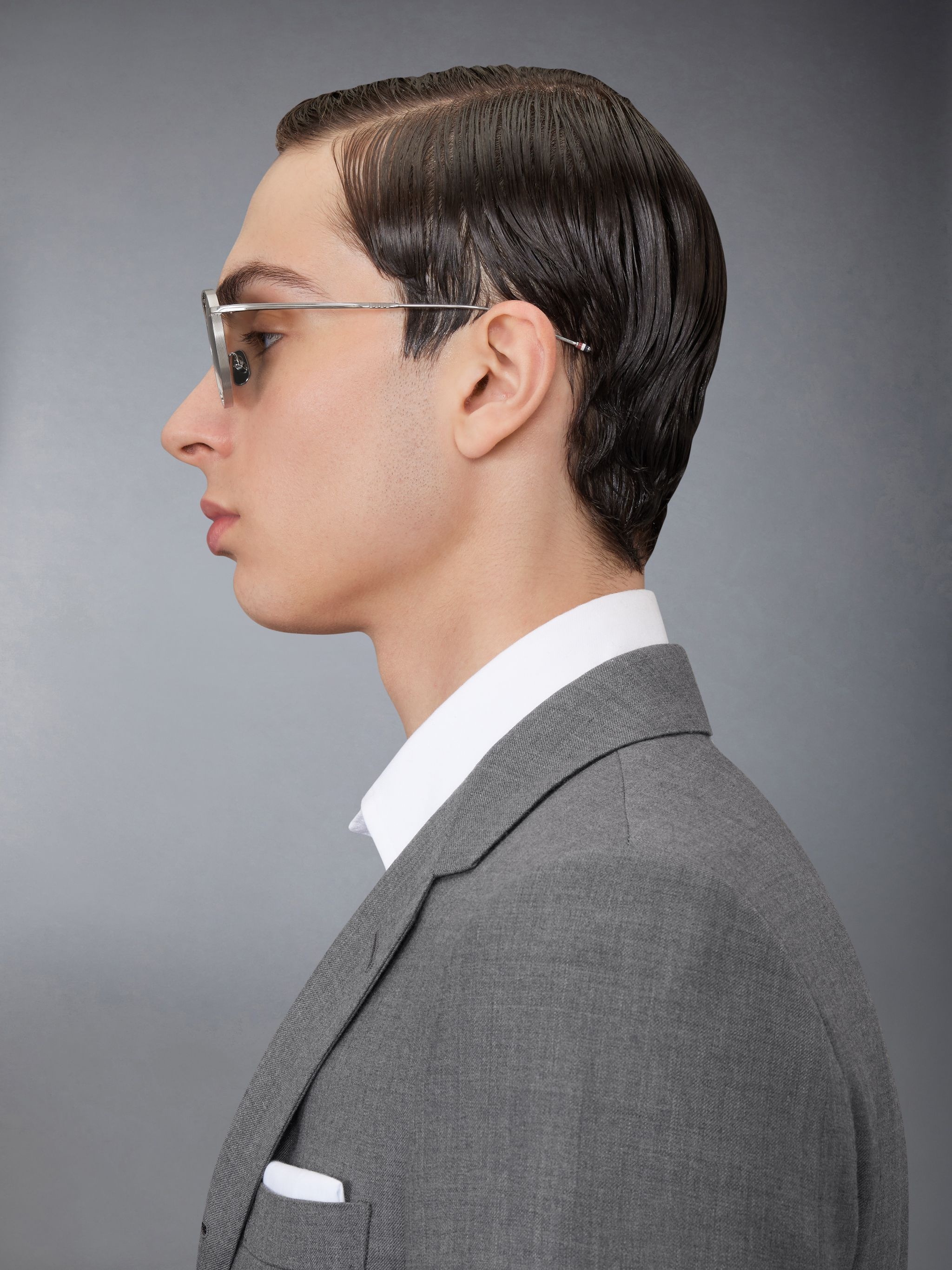 Titanium Round Sunglasses - 5