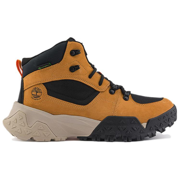 Timberland Motion Scramble Mid Lace Up Waterproof Hikers 'Wheat Nubuck' A68Q8 - 2