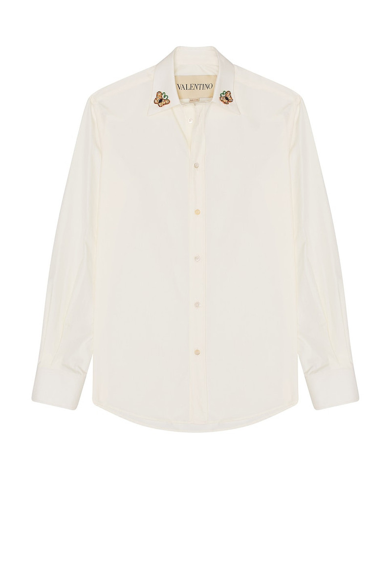 Poplin Long Sleeve Shirt - 1