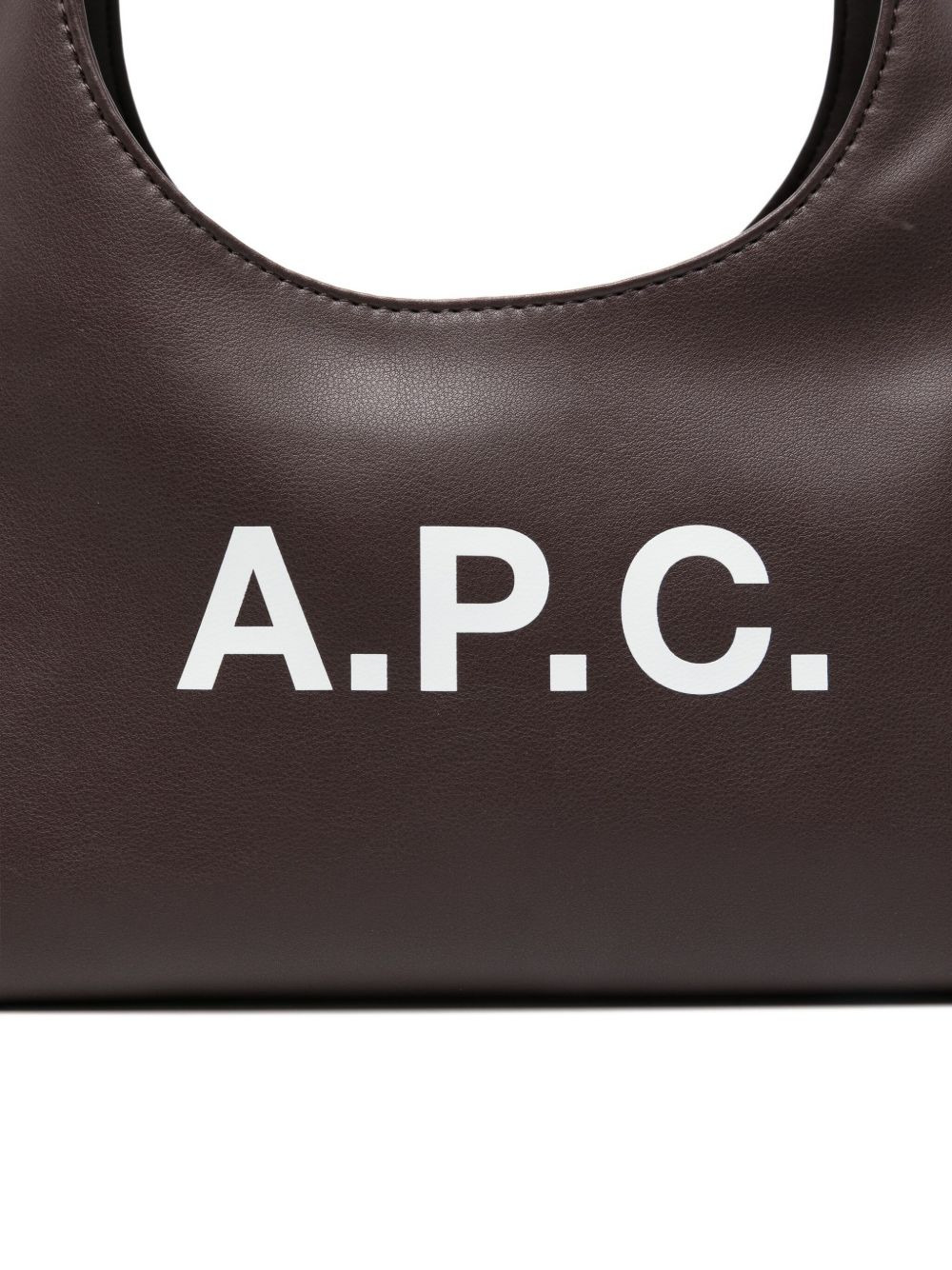 small logo-plaque shoulder bag - 4