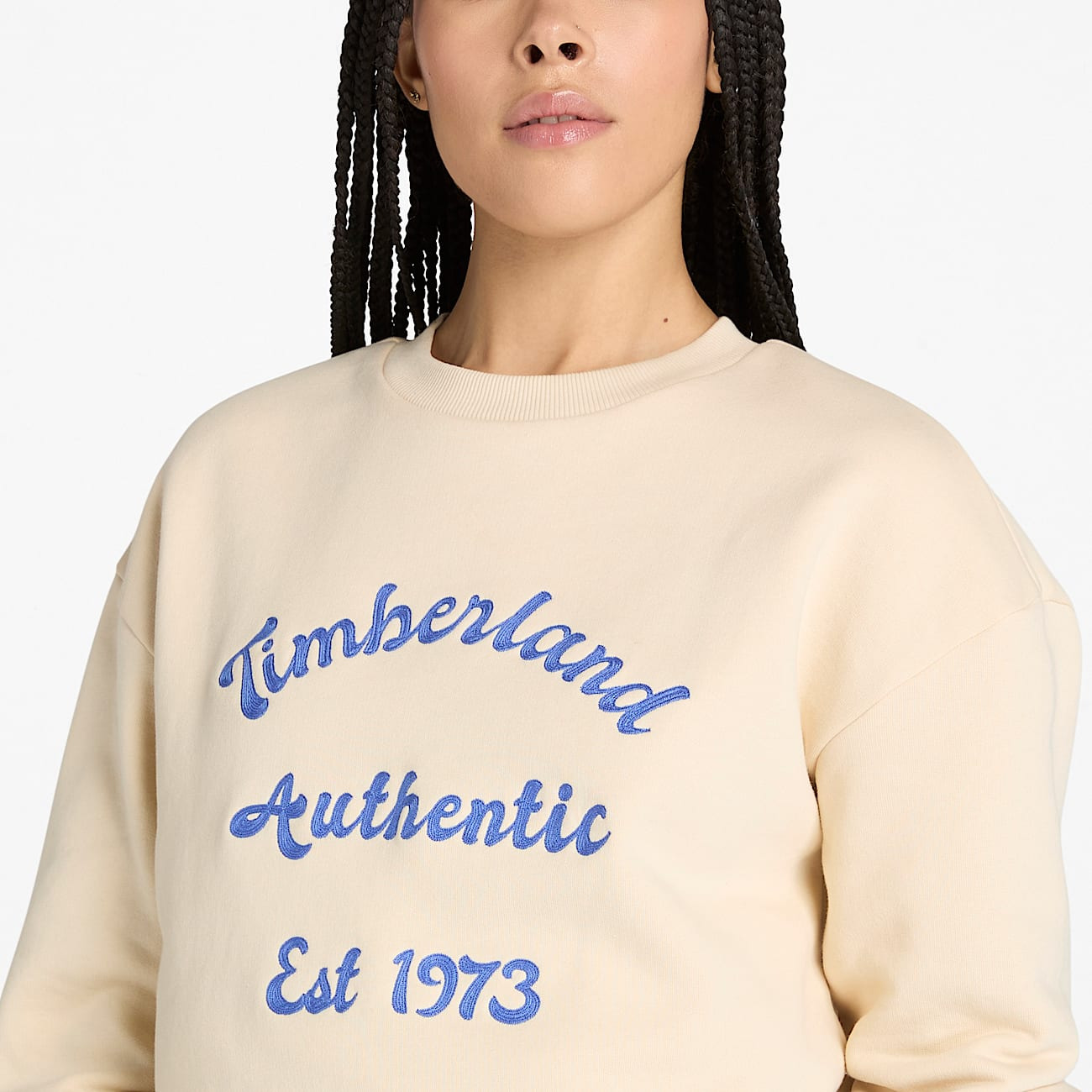 Women's Brushed Back Crewneck Sweatshirt - 4