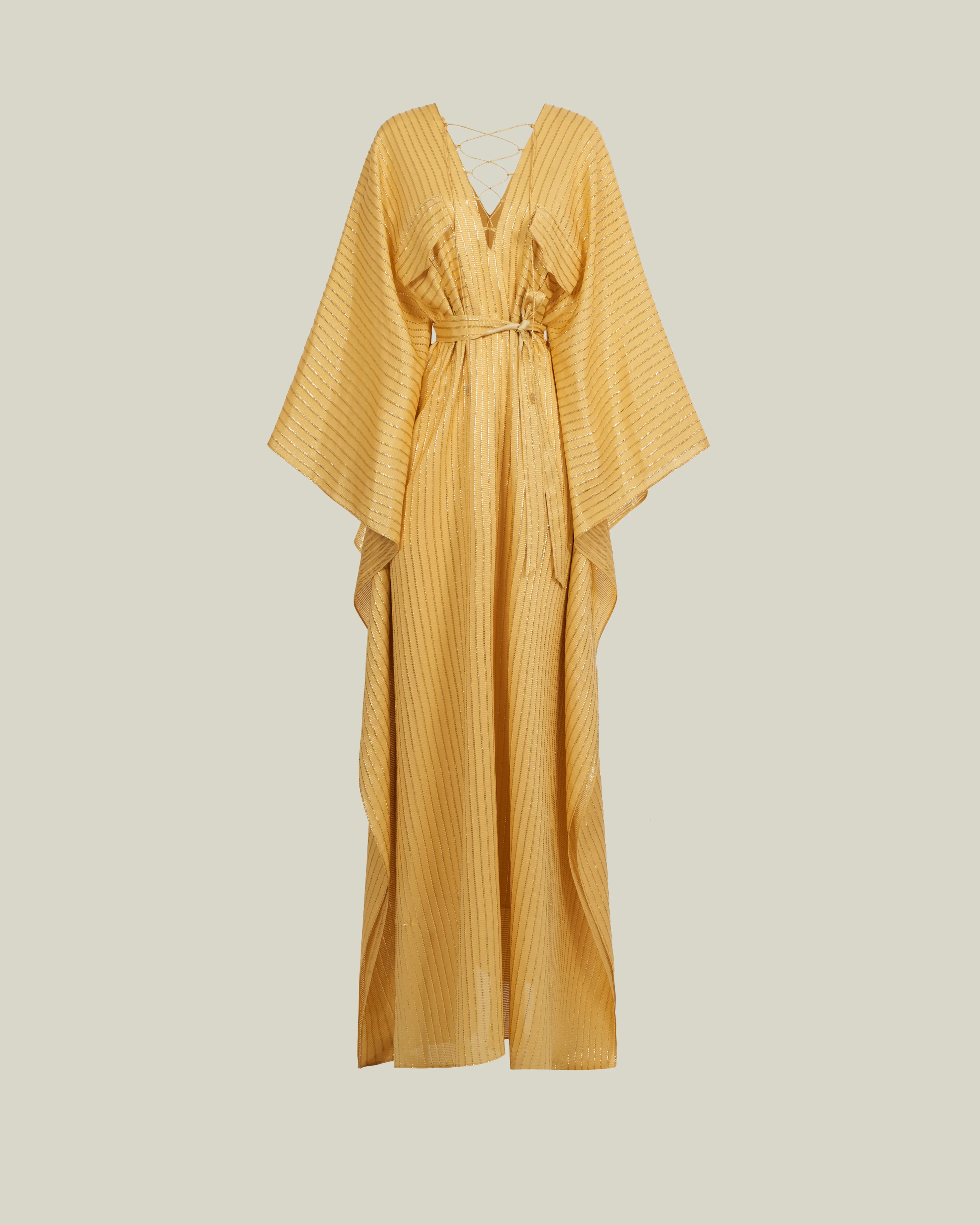 Mojave Kaftan in Antique Gold - 1