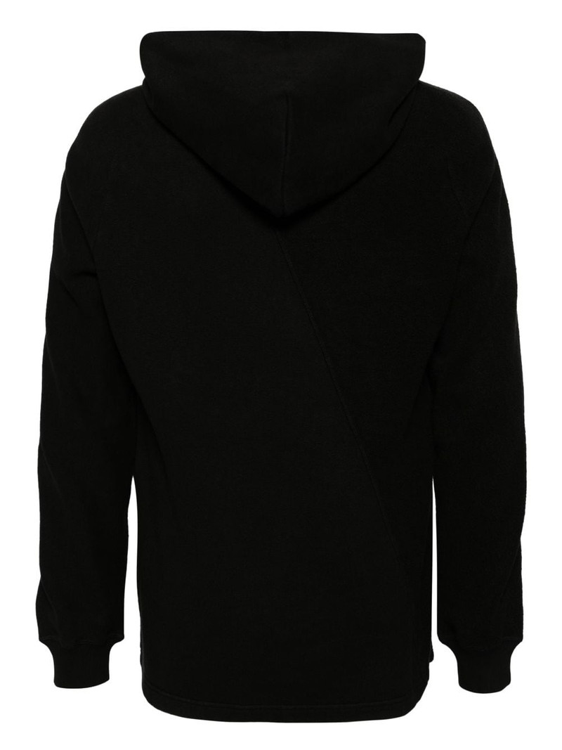 MAHARISHI Kesagiri hemp-organic cotton blend hoodie outlook