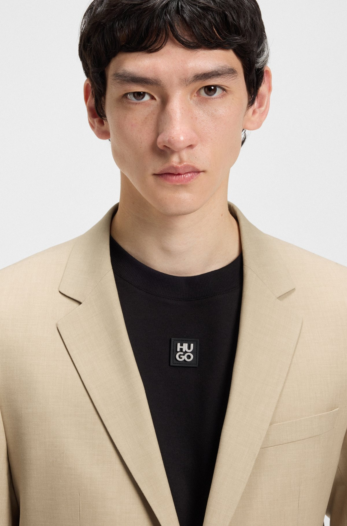 SLIM-FIT SUIT IN PERFORMANCE-STRETCH WOOL - 4