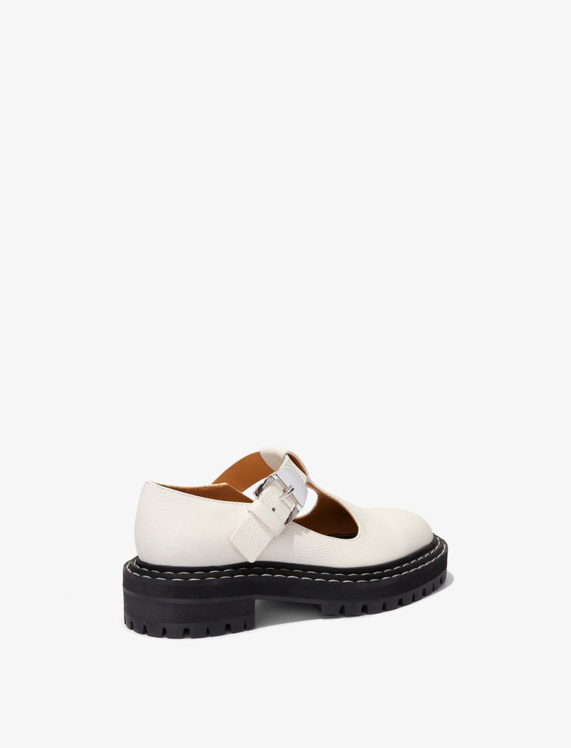 Proenza Schouler Mary Jane lug-sole shoes outlook