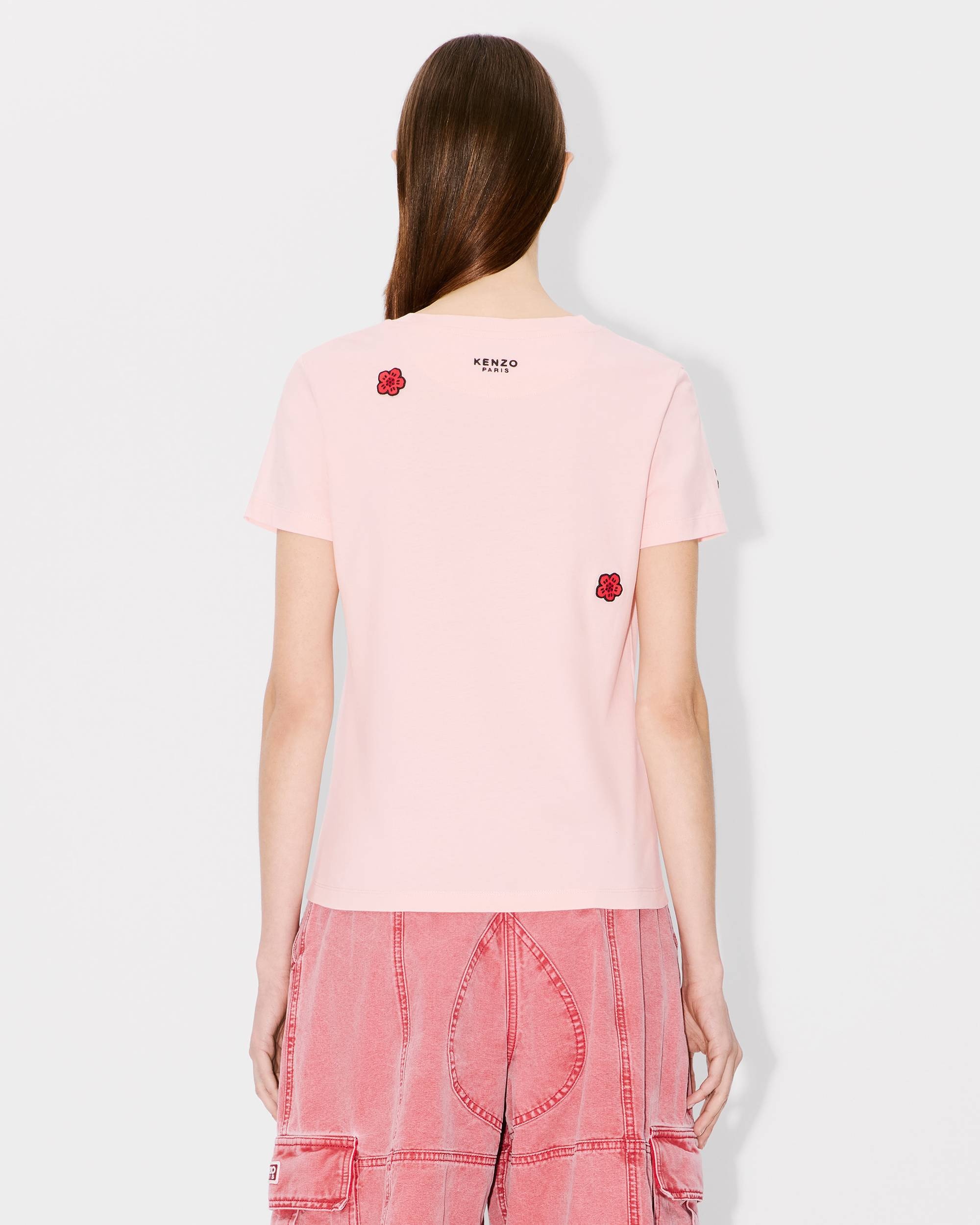 'Boke Flower' classic embroidered T-shirt - 4