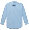 Logo-Apppliquéd Cotton-Poplin Shirt - 7