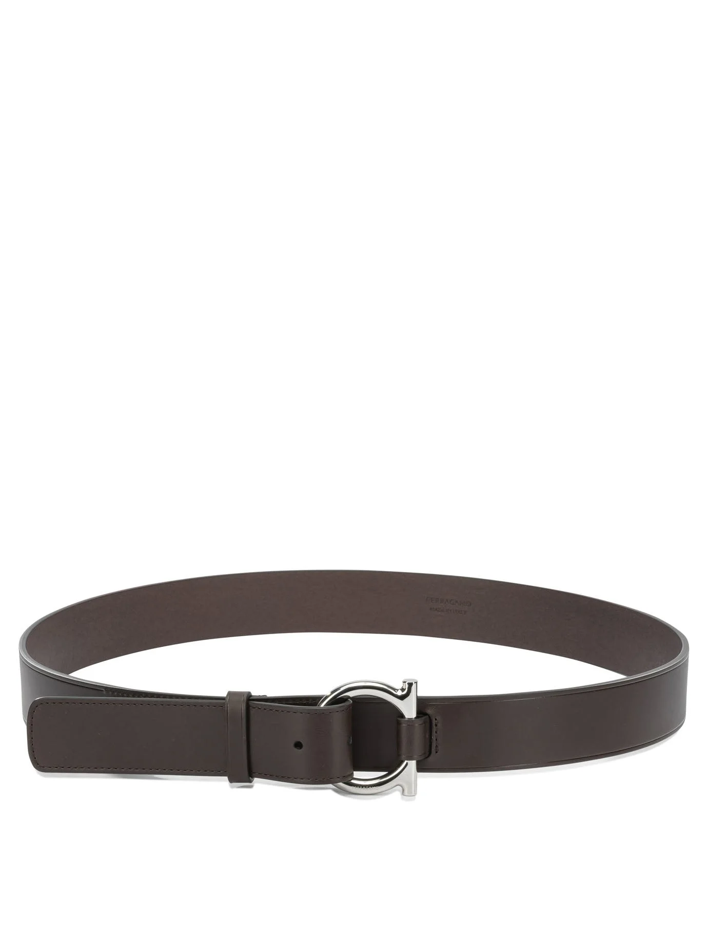 Ferragamo Gancini Leather Belt - 1