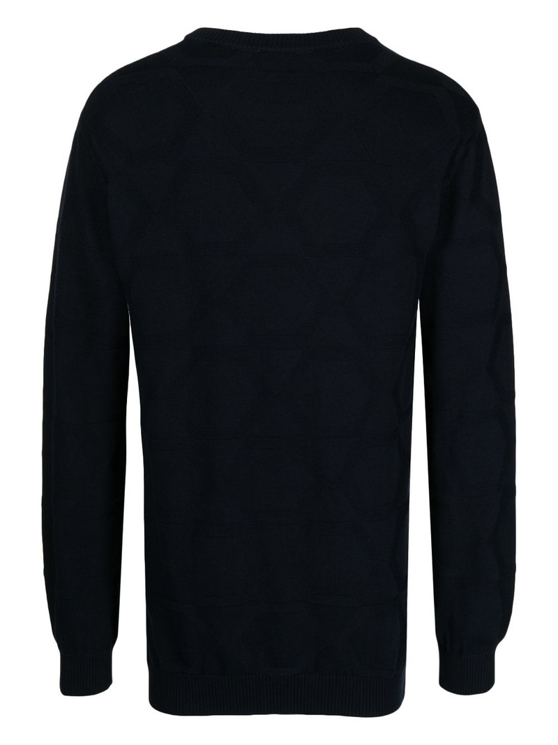 FRESCOBOL CARIOCA Ricardo jacquard cotton jumper outlook
