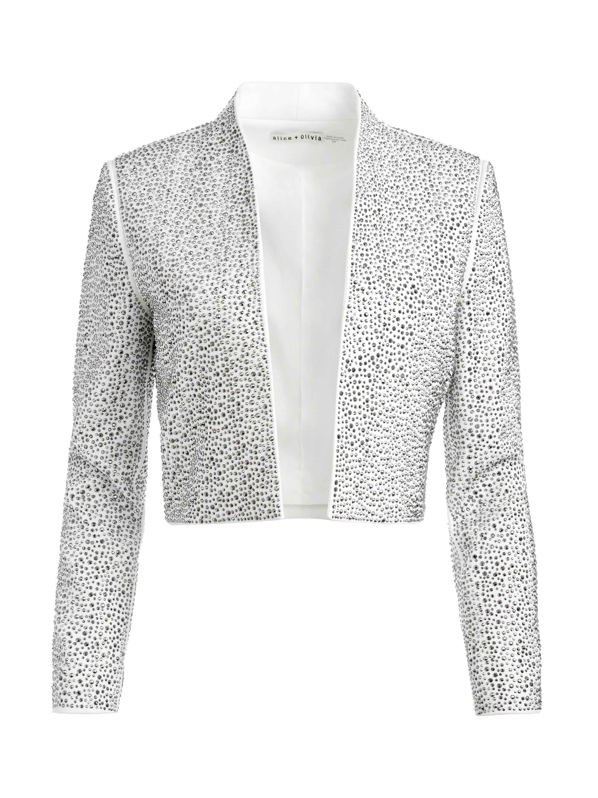 KALIA EMBELLISHED OPEN FRONT JACKET - 1