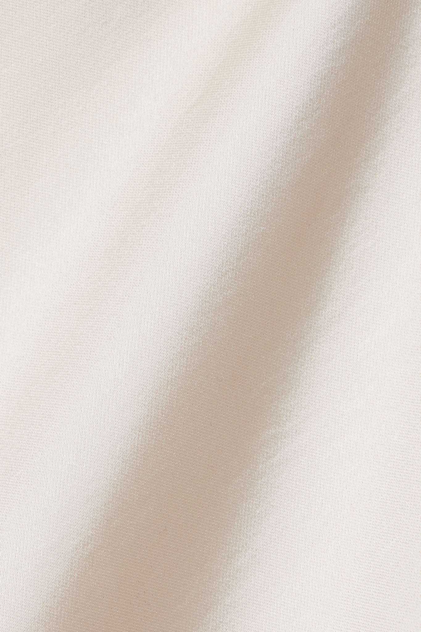 Open-back satin midi dress - 6
