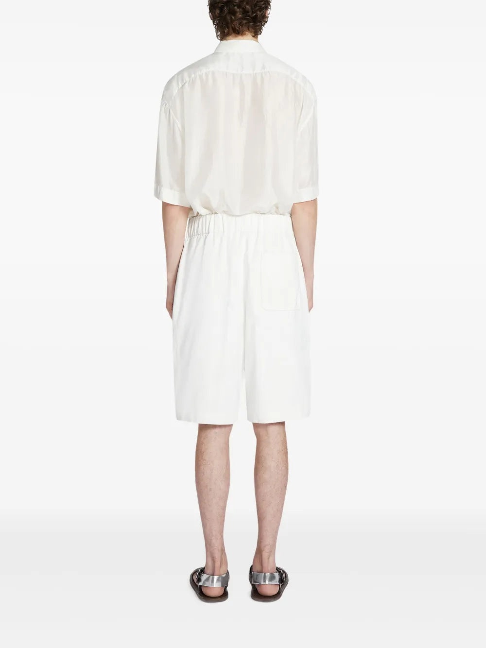 DRIES VAN NOTEN - Men  Drawstring Waist Shorts - 3