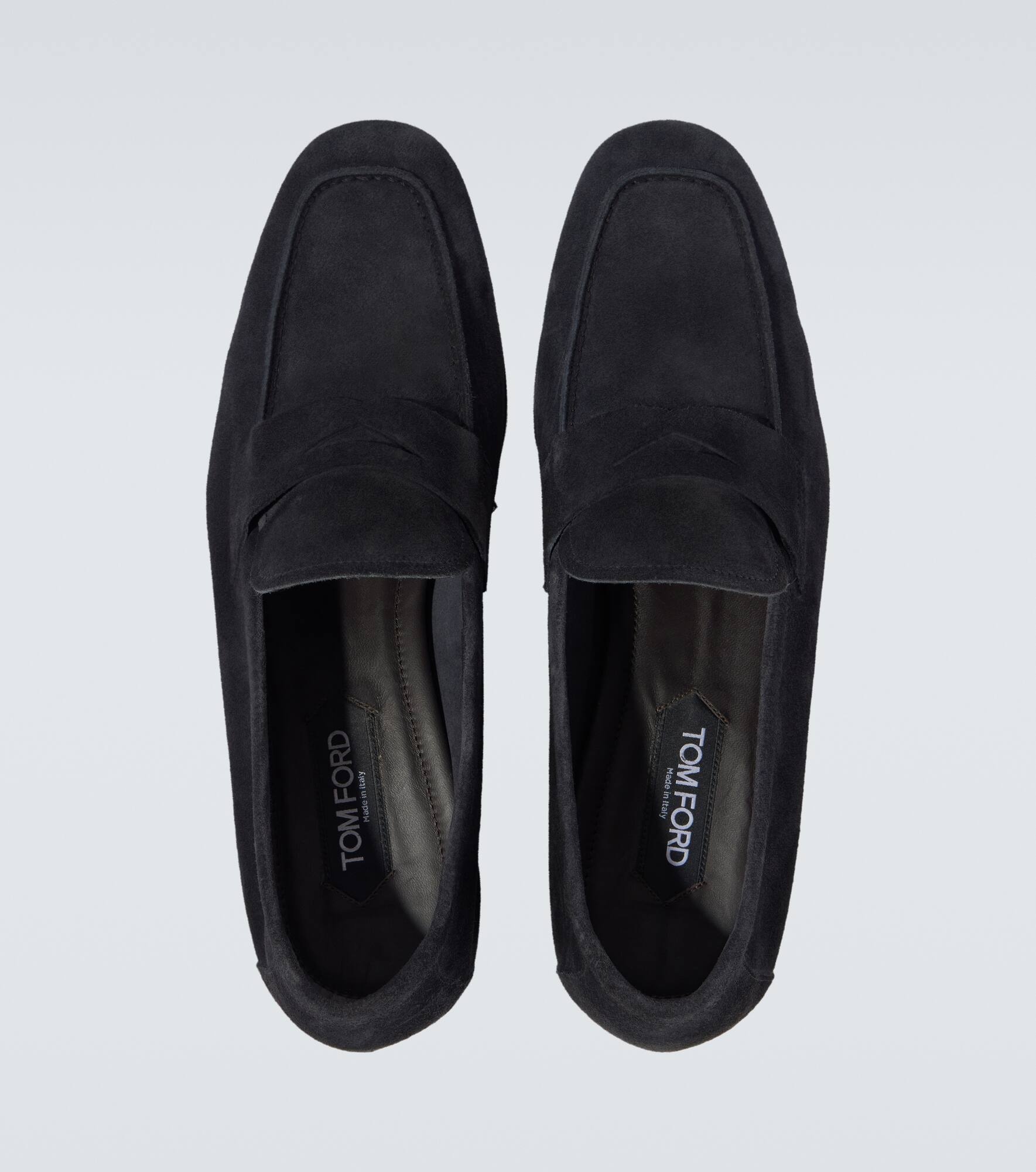 Sean suede penny loafers - 4