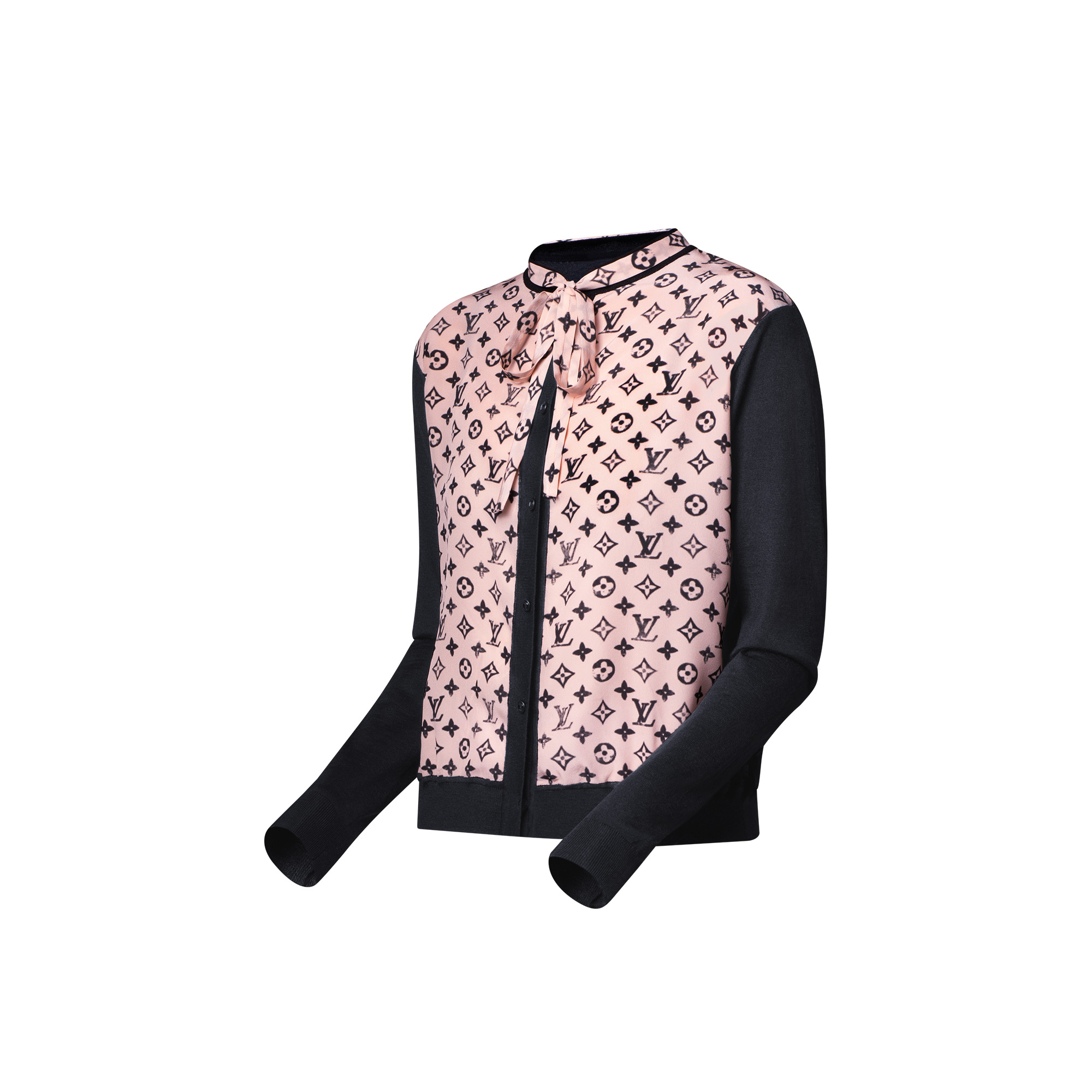 Monogram Front Cardigan - 2