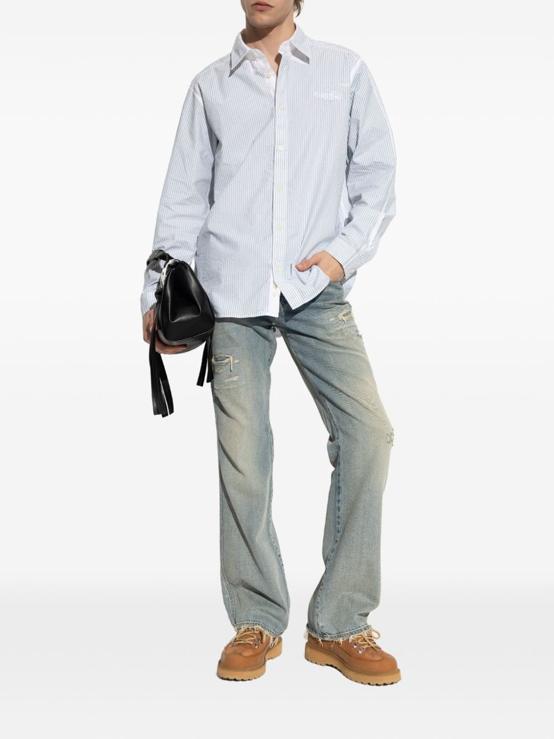 Diesel striped-pattern shirt outlook