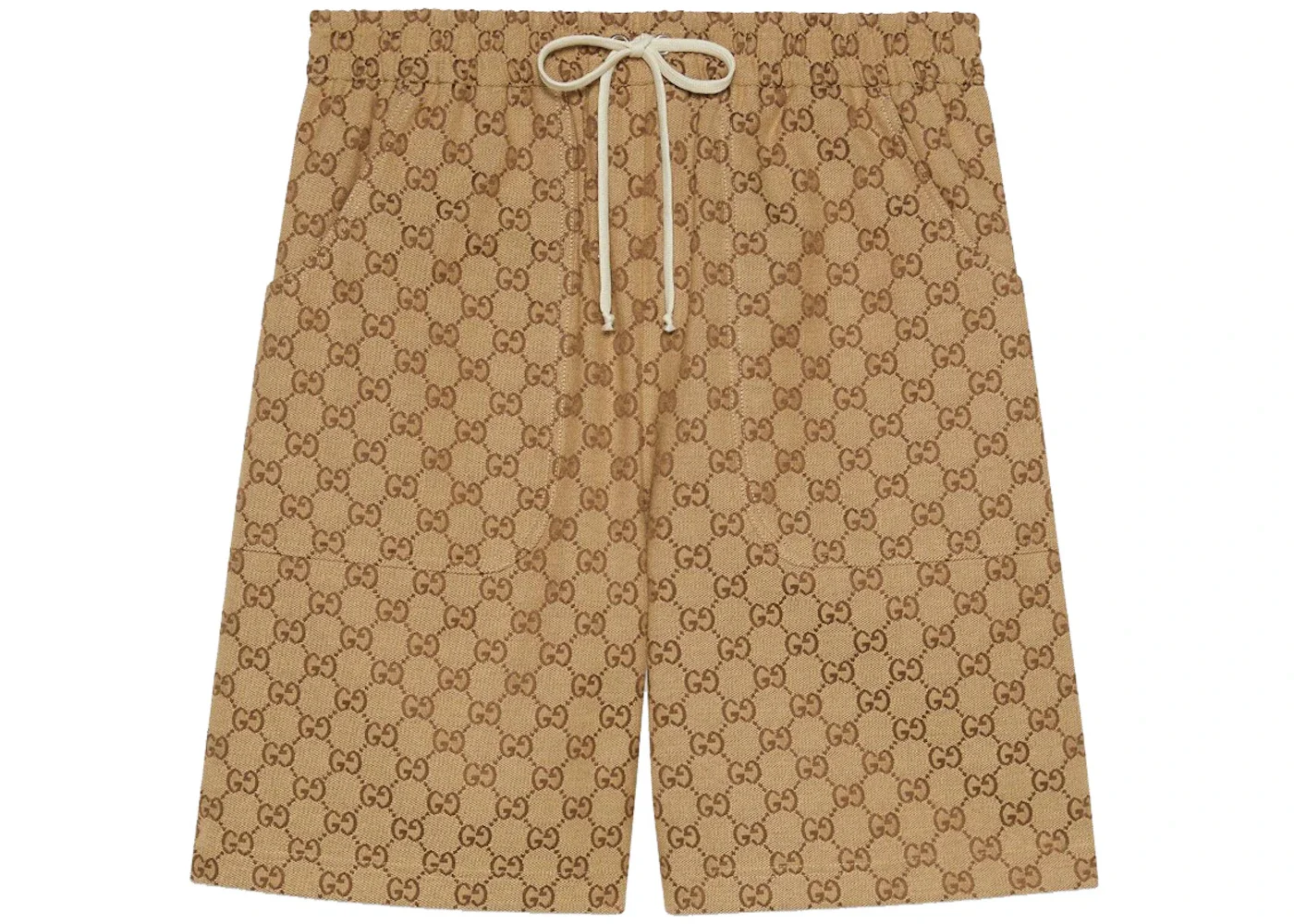 Gucci x The North Face GG Canvas Shorts Brown/Beige - 1