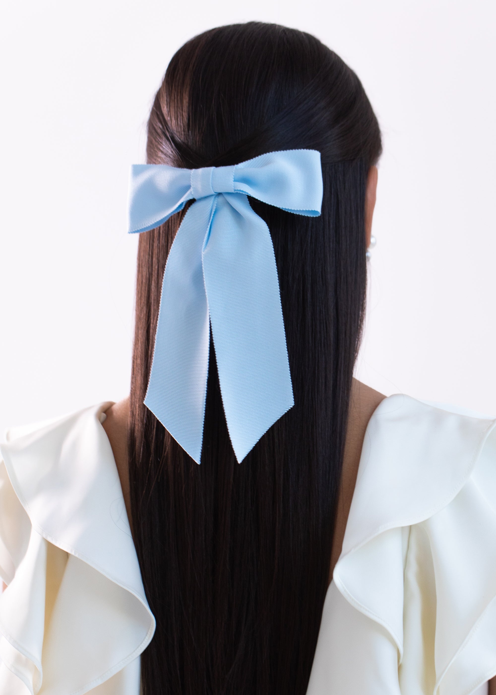 Alice Grosgrain Bow Barrette - 2